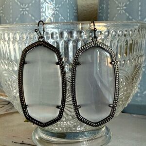 Kendra Scott Dark Grey Earrings